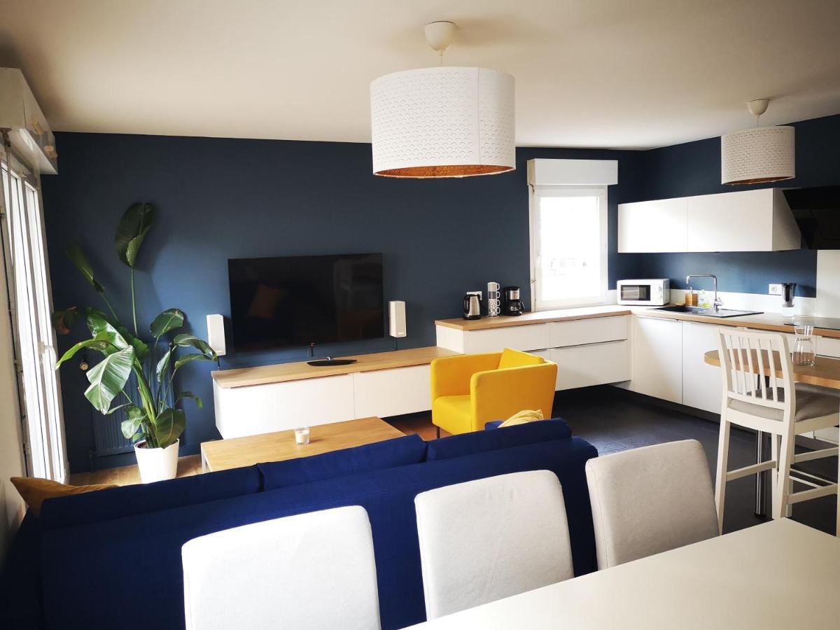 Appartement T3 Centre Ville Mabilais Au Calme. Rennes Bagian luar foto